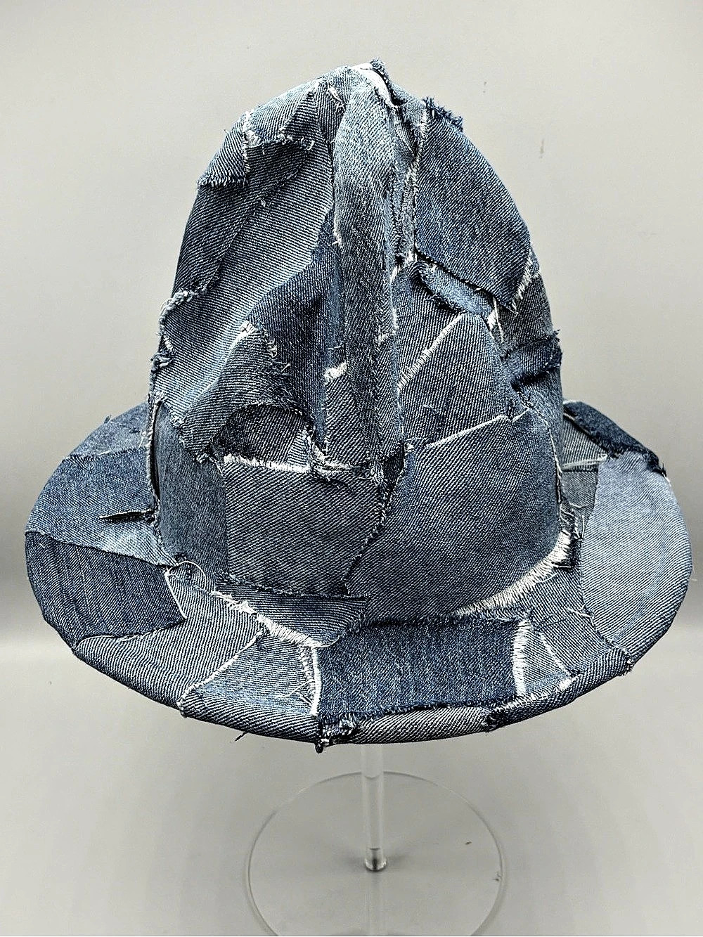 Distressed Denim Campaign Hat